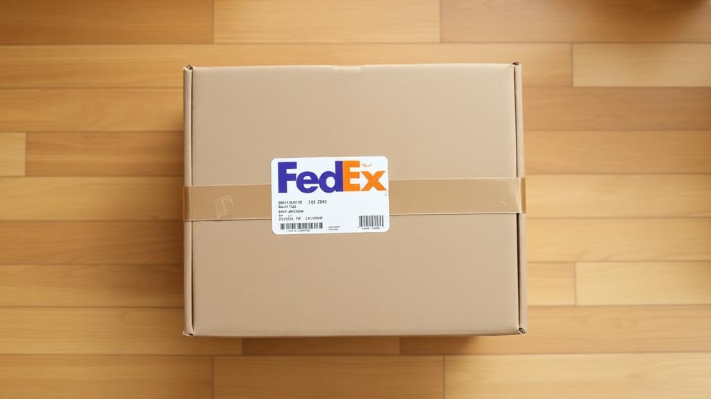 Proof of drop-off — packed box at carrier